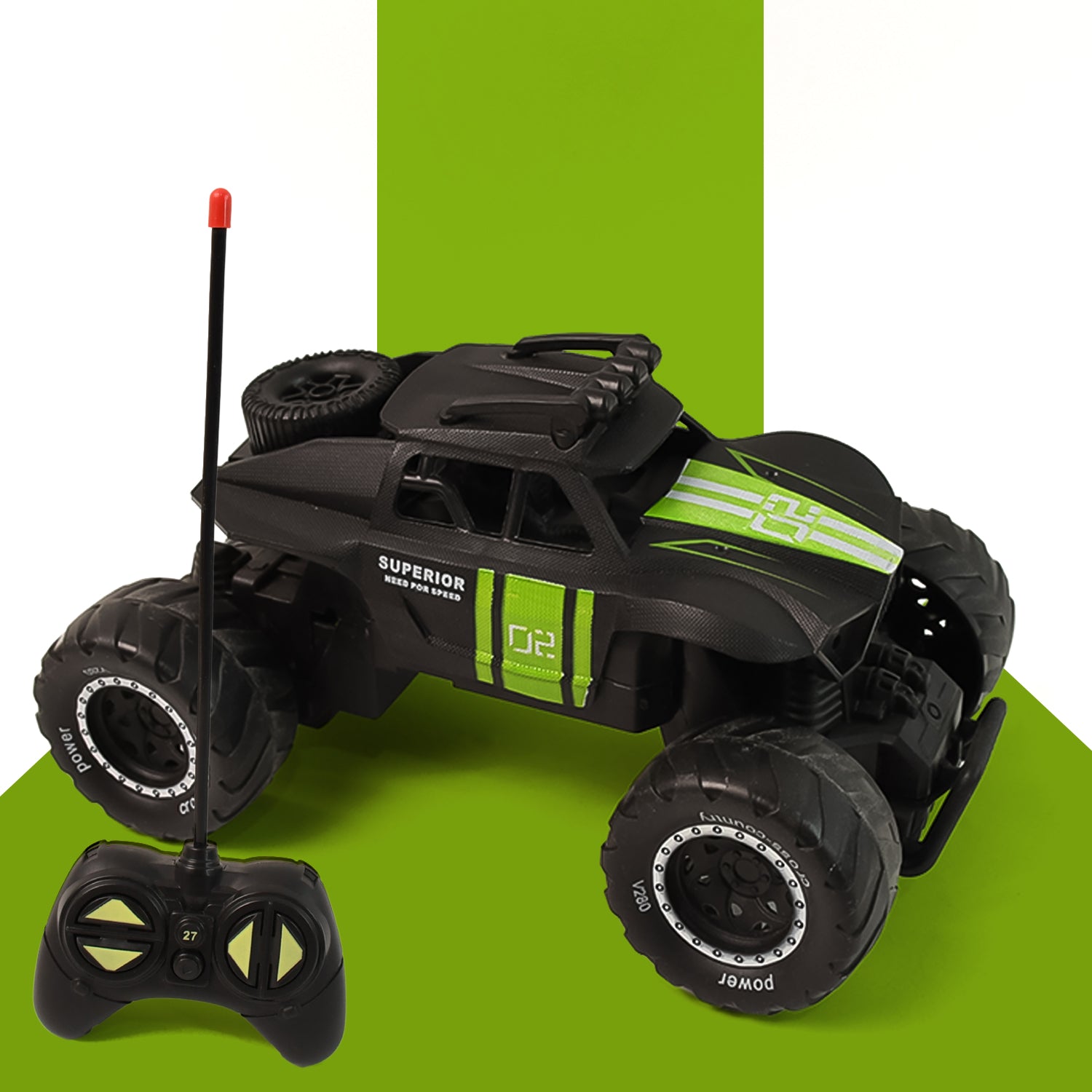 Electroplay Remote Control Monster Truck Toy (1 Set) Electroplay Remote Control Monster Truck Toy (1 Set)